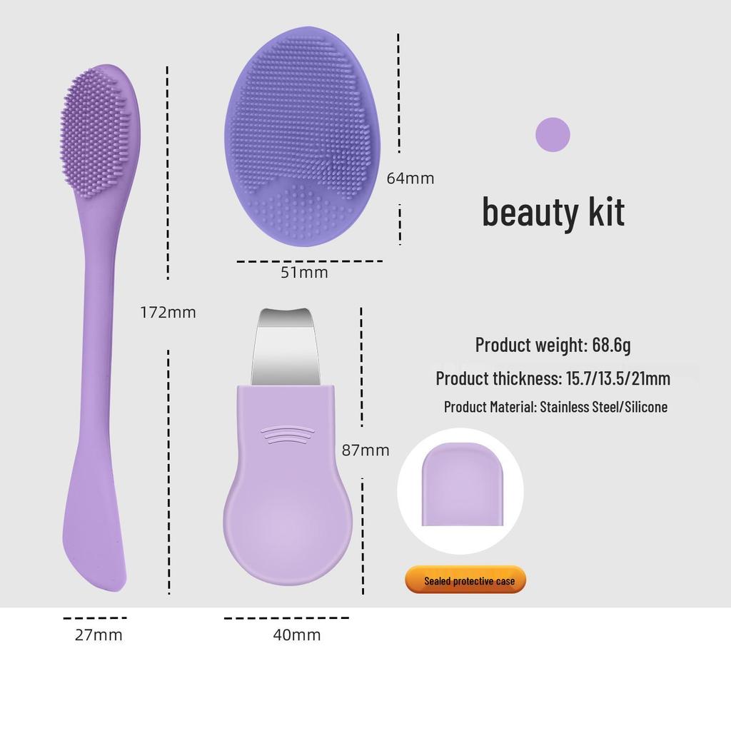 Double-Ended Blackhead Remover Spoon for Deep Cleaning and Pimple Treatment