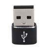 3PCS Plug and Play USB 2.0 Male to TypeC Female Adapter  Computer Use