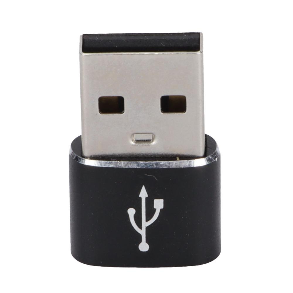 3PCS Plug and Play USB 2.0 Male to TypeC Female Adapter  Computer Use