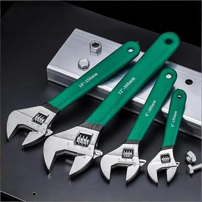Sturdy Professional Spanner Chrome Vanadium Steel Hand Tools Portable Adjustable Wrench  Household