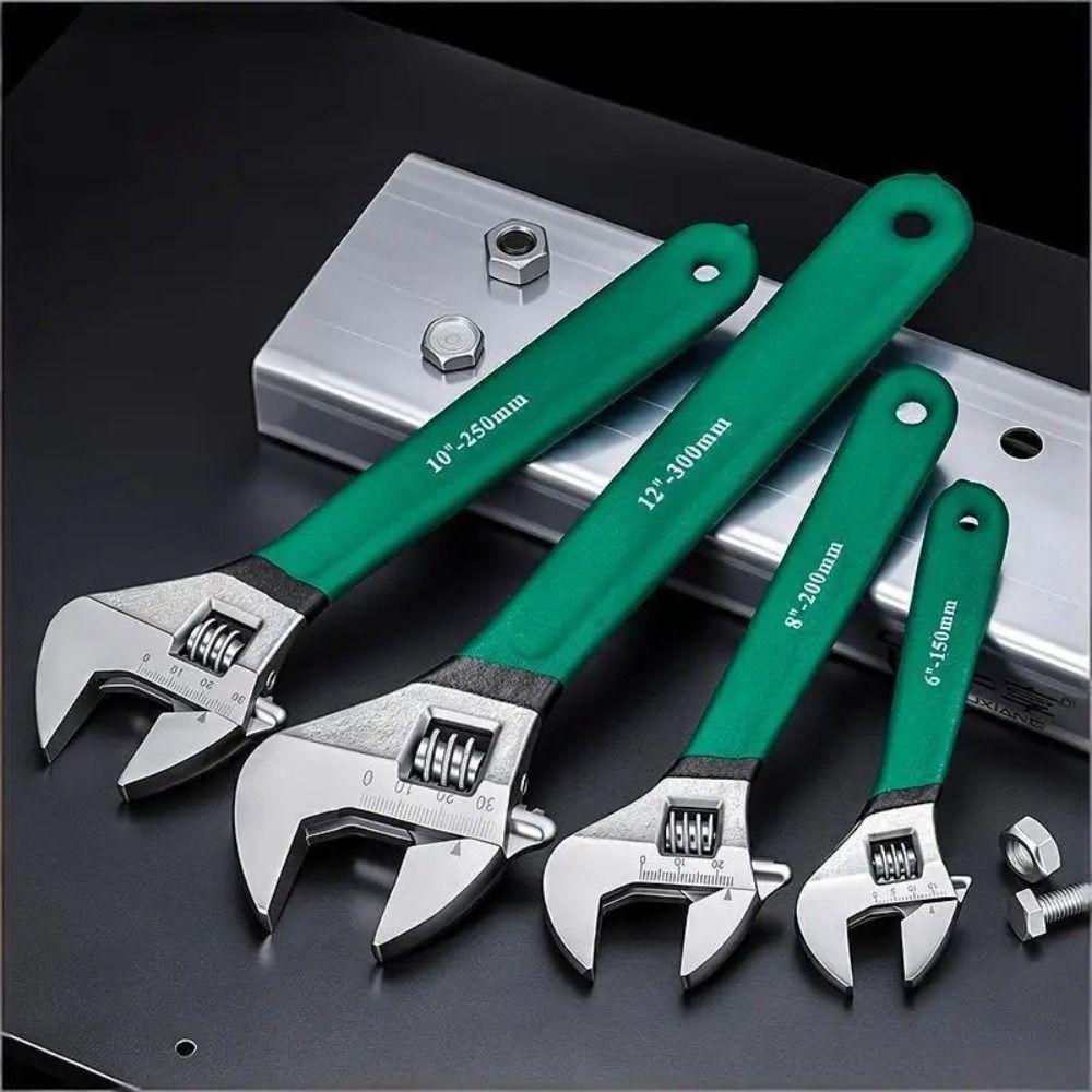 Adjustable Adjustable Wrench Chrome Vanadium Steel Hand Tools Professional Spanner Household