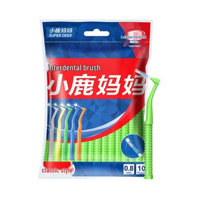 Deer Mother L-shaped Orthodontic Interdental Brush