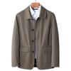 Dad's Spring & Autumn Cotton Jacket for Middle-Aged & Elderly Men - Casual, Comfortable Grandpa's Top