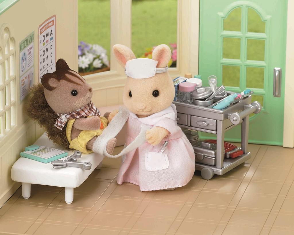 Sylvanian Families Shop Krankenschwester ST Mark Zertifizierung Ab 3 Jahren Spielzeug Puppenhaus Sylvanian Families EPOCH [Aspirational Set] H-13