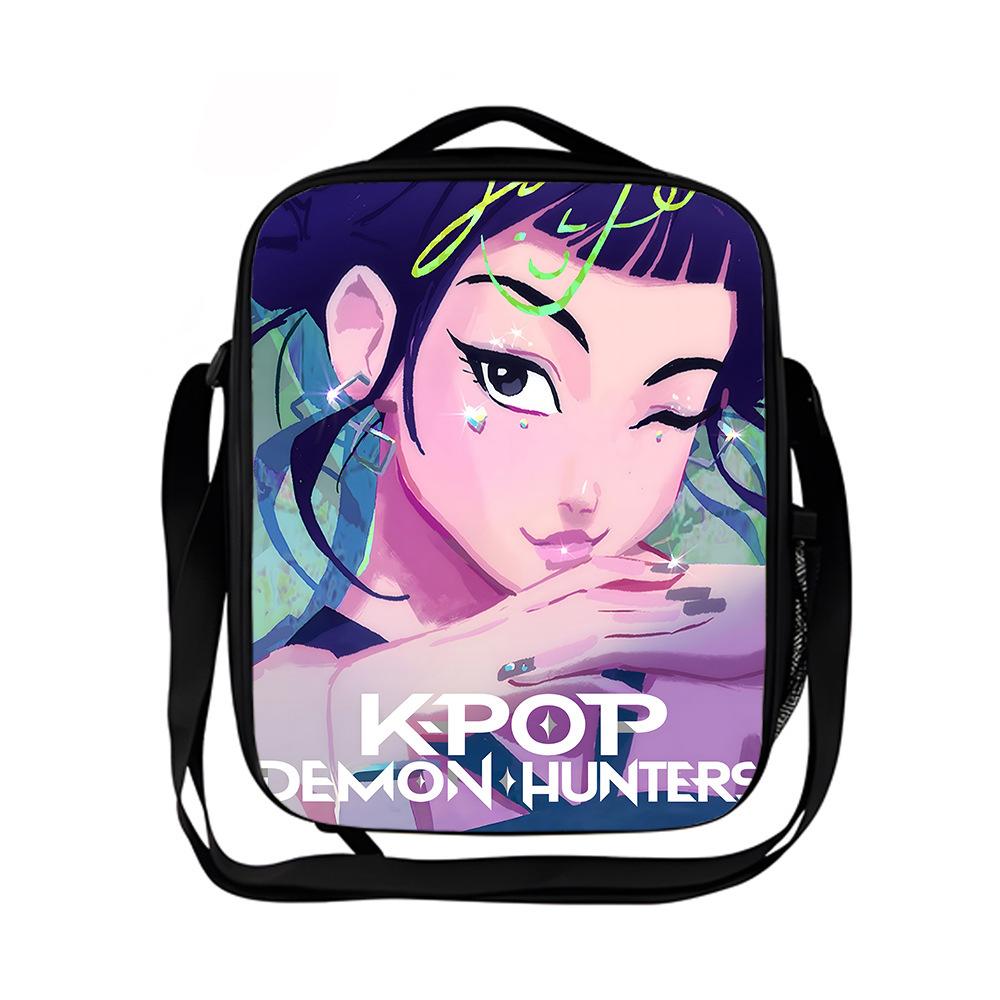 Kpop Demon Hunters Kpop Demon Hunters Student Meal Bag Satchel