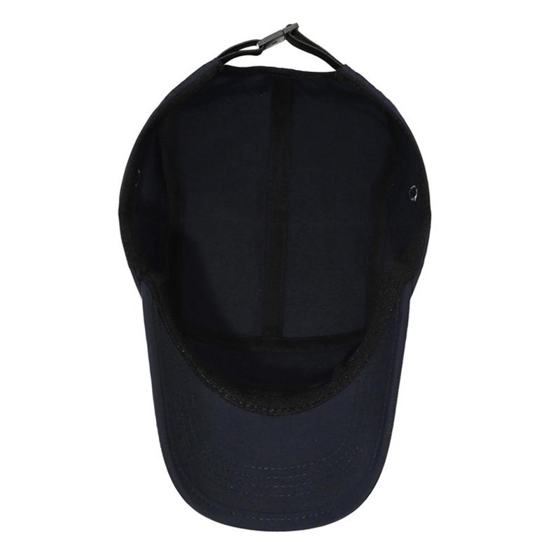 Summer Men's Quick-Drying Breathable Solid Color Baseball Cap Outdoor Sunscreen Cap