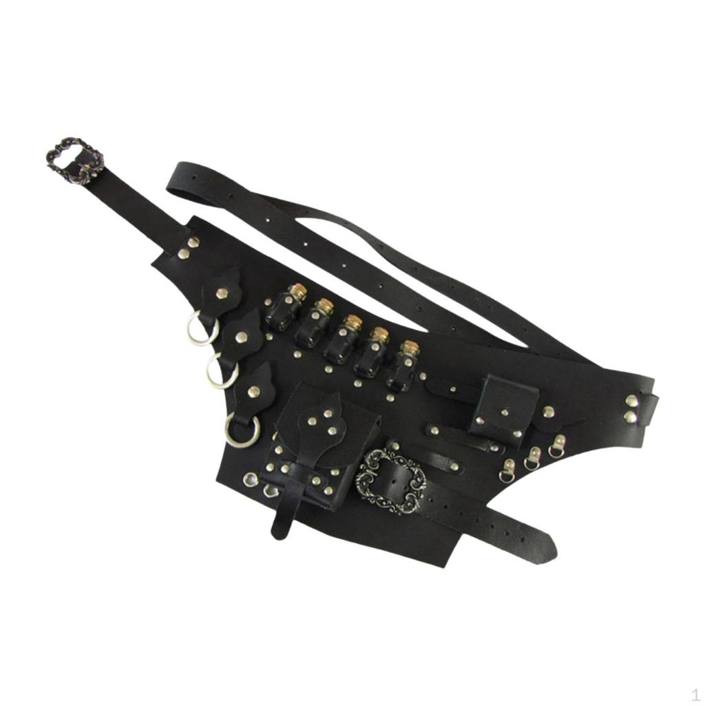 Medieval Belt Pouch Fanny Pack Potion for Casual Role Play Halloween Party