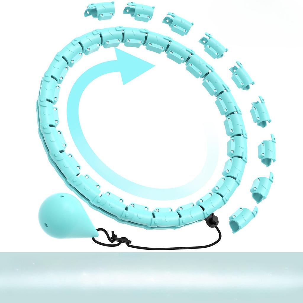 Pierde în greutate Sport Hula Hoop inteligent Cerc de numărare Cercuri de gimnastică reglabile Exercițiu pentru talie subțire