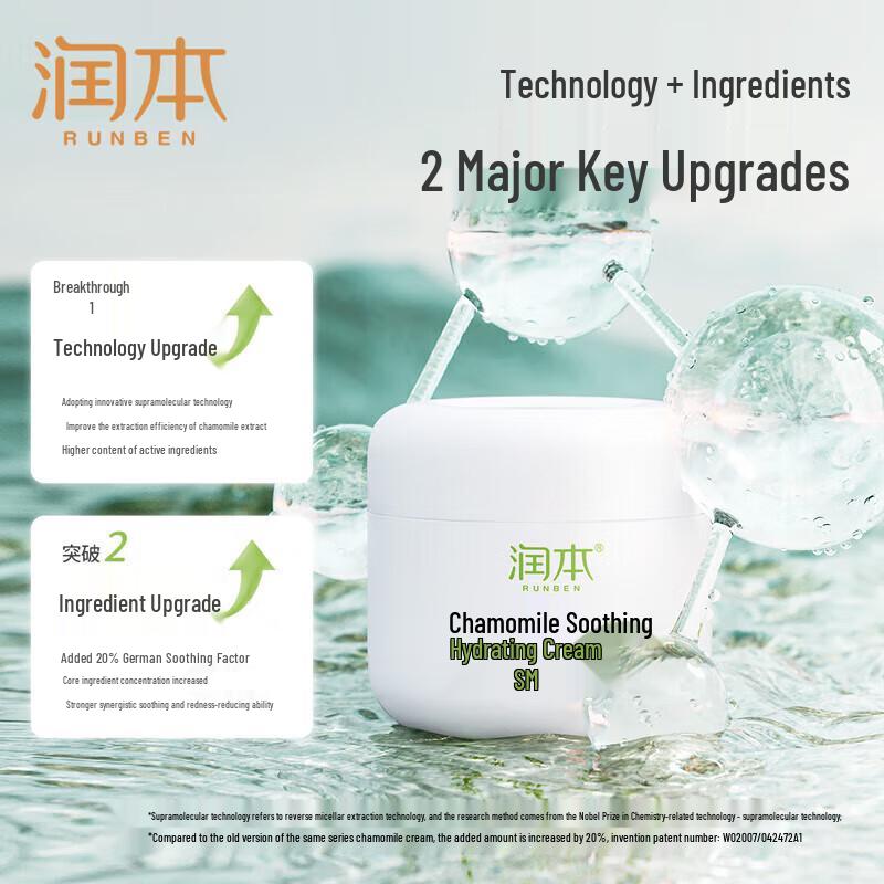 Runben Kids Chamomile Soothing Hydrating Cream