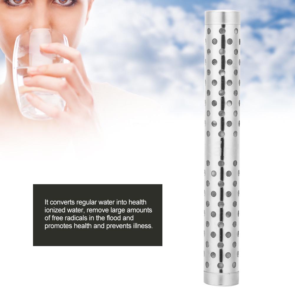Hydrogen Alkaline Water Stick PH Alkalizer Ionizer Mineral Purifier Filter Flat Head
