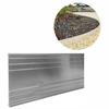 Lawn Edge Aluminum Ultra Strong H 10-24 Cm L 1-30 M Flexible Garden Border