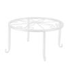 Single Layer Iron Plant Stand Floor Standing Simple Low Plant Pot Stand Balcony Living Room Flower Pot Shelf