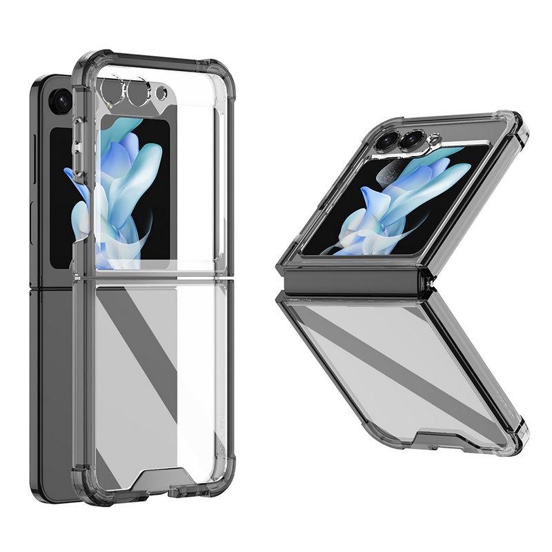 Stylish Galaxy Z Flip5 Protective Case Foldable And Simple Design Anti-drop Function