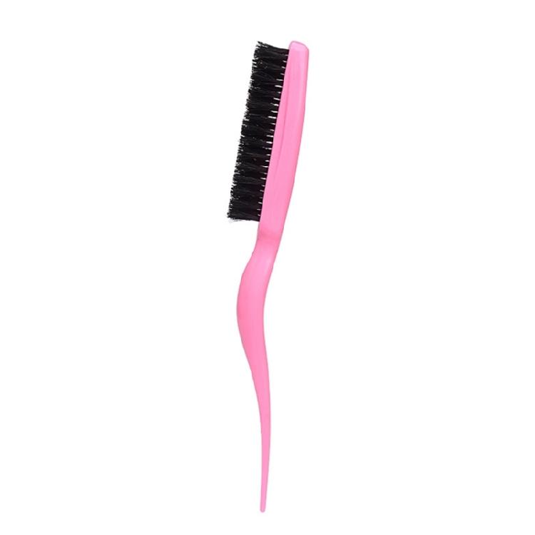 Boar Bristle Brush Comb Hair Teasing Brush for Women Men Salon Boar Bristle Comb