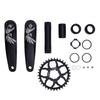 Bike Crank Arm Set Aluminum DUB Hollow Split Narrow Wide Chainring Crank Set for Mountain Bikes