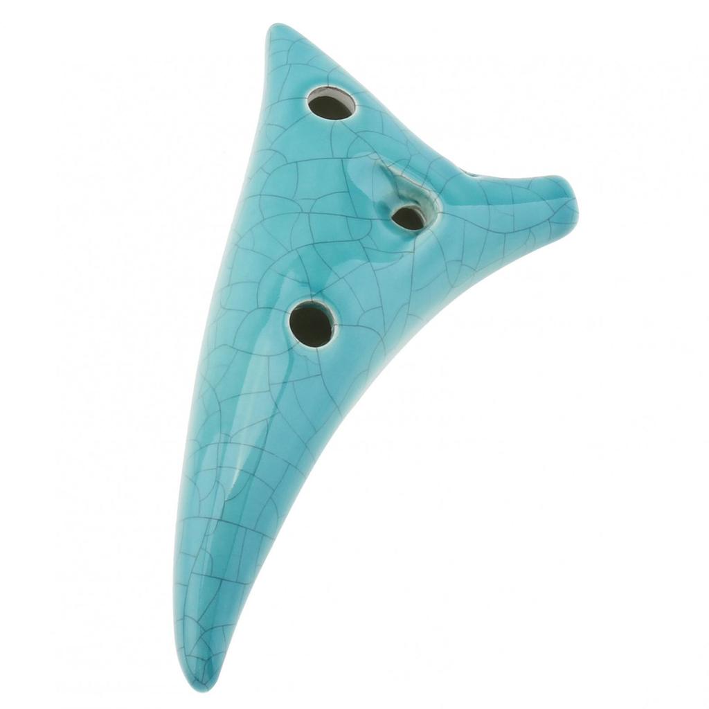 12 auguga Alto ToneC keraamiline okarina lauluraamatuga kaela nööriga kandekott, hea kingitusena mõeldud muusikariist algajatele