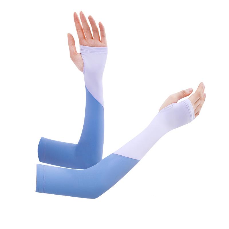 

Женские уличные рукава из ледяного шелка с защитой от УФ-лучей One Size