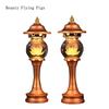 2pcs Crystal 7color Variable Lotus Candlestick Household Supply Buddha Feng Shui