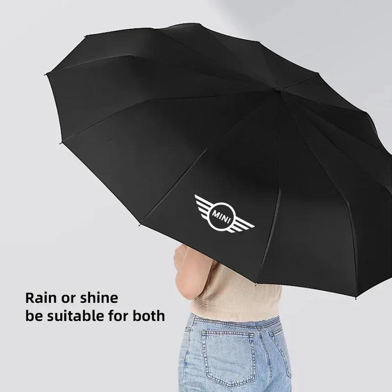 -Parapluie Pliant Automatique pour Voiture Pare-soleil Portable Pour BMW MINI WORKS One Cooper S JCW R60 R59 R58 R57 R56 R55 R53 R52 R50 F55 F5