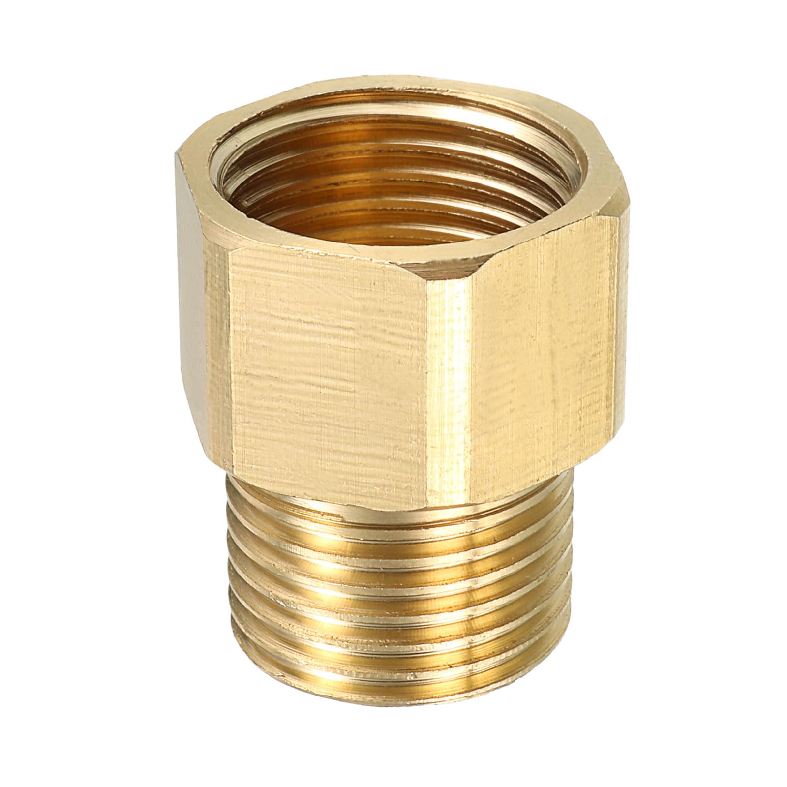 

DTGN 1/2 PT Female x 1/2 PT Male Brass Thread Pipe Fitting 1 Pack