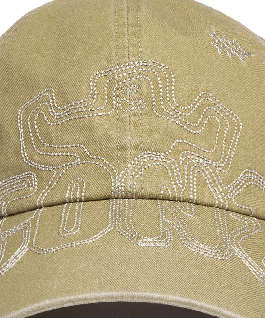 MARK GONZALES Washed Gons Stitch Cap - Beige