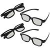 1Pcs 3D Glasses Circular Polarized Passive 3D Stereo Glasses Black For Lg Cinema Tv'S Polarized 3D Glasses
