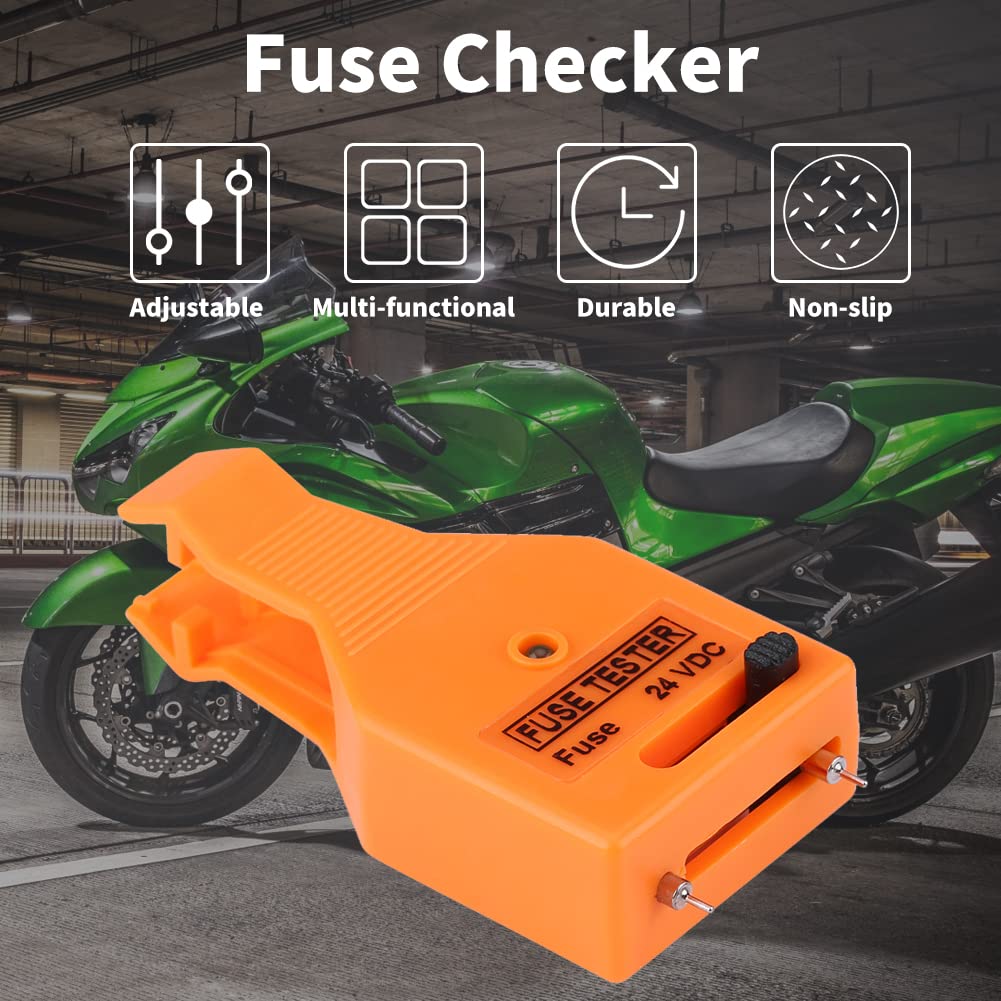 

12V Circuit Tester and Fuse Puller Tool, with Light and Mini/Standard Blade Puller, for Automotive Electrical Diagnostics and Fuse Replacement