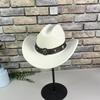 Tibetan Top Hat, Ethnic Style Bull Head Label, Western Cowboy Hat, European and American Retro Riding Hat, Integrated Forming Woolen Hat