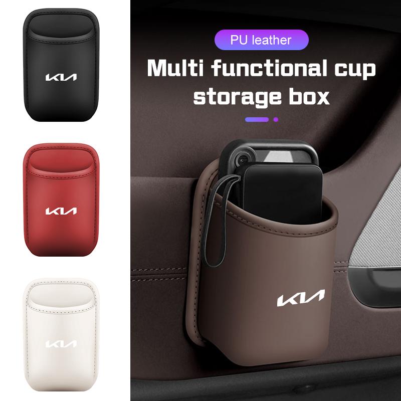 For Kia K3 KX3 K4 K5 k8 Sportege Picanto Optima Soul Ceed GT Car Cup Holder Car Seat Back Hanger Storage Organizer Drinks Holder hbsp50