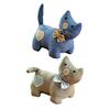 Fabric Cat Decorative Door Stopper Cartoon Kitten Weighted Interior Door Stop Windproof Home Office Floor Stuffed Animal Doorstop