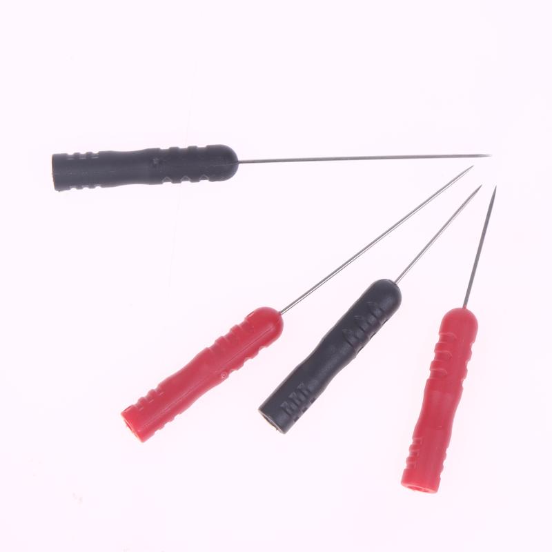 T2003 Pen Extension Needle Tip 1 Pair Probe Tip Test Fine Tip 1000V/10A Bendable Probe Detachable Accessories Tester Tool
