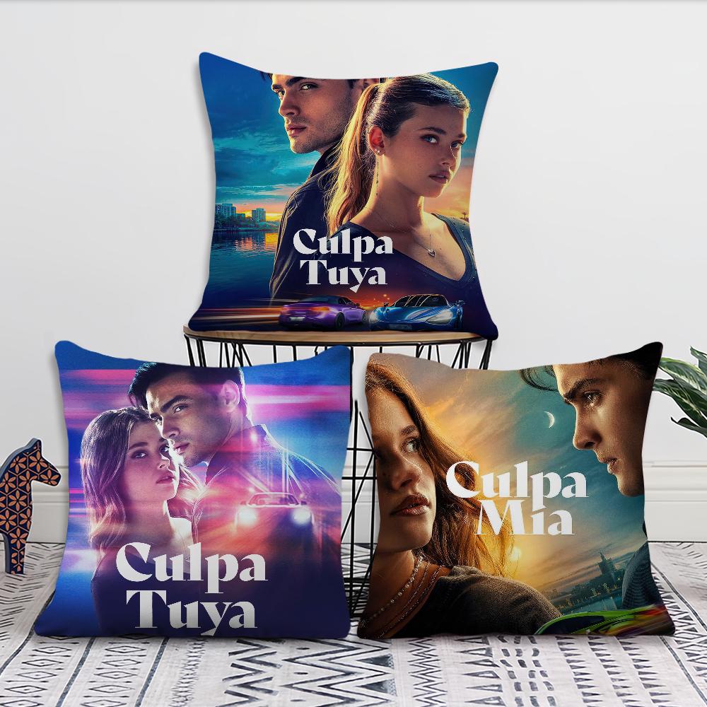 Hot Movie C-Culpa Tuya cushion cover Room Home Sofa living Office Coffee Shop Car Printing Decoration Nordic Simplicity Cover