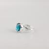 Apatite Gemstone 925 Sterling Silver Handmade Jewelry Wedding Ring For Gift RR-75-15
