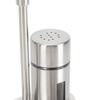 2pcs With Base Stand Salt And Shakers 304 Stainless Steel Spice Dispenser Set  For Kitchen