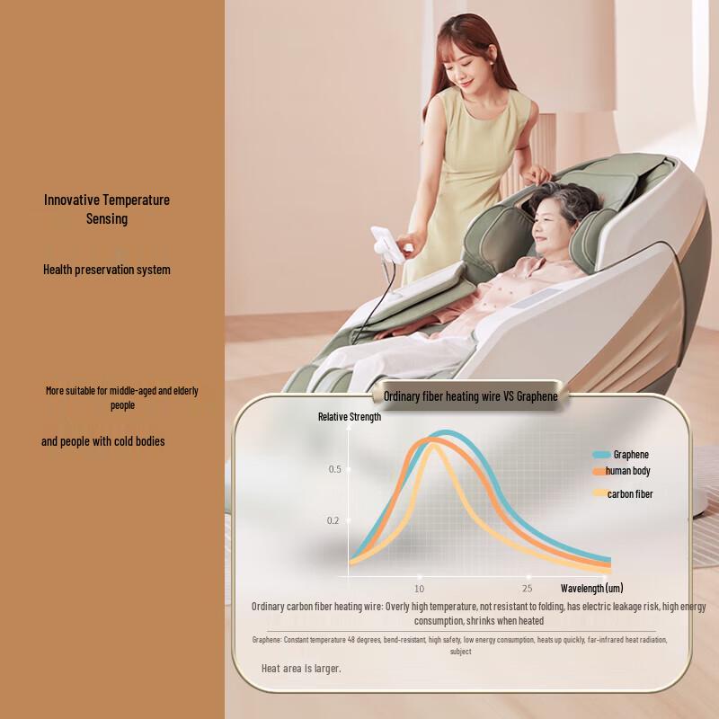 REBOR E8PRO Full Body Luxury Zero Gravity Massage Chair CN Plug (adapter Included)