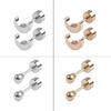 18-Pair Tiny Stud Earrings Star Moon for Triangle Ball Screwback Earrings for Un