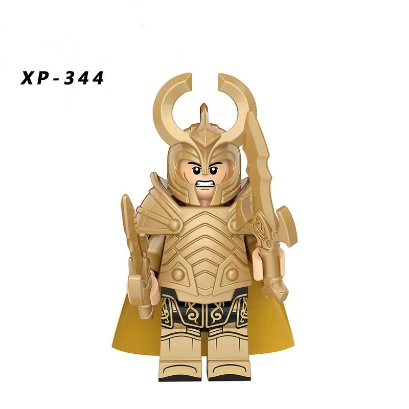 

Средневековый рыцарь-солдат, военный Асгард, детская развивающая игрушка KT1044