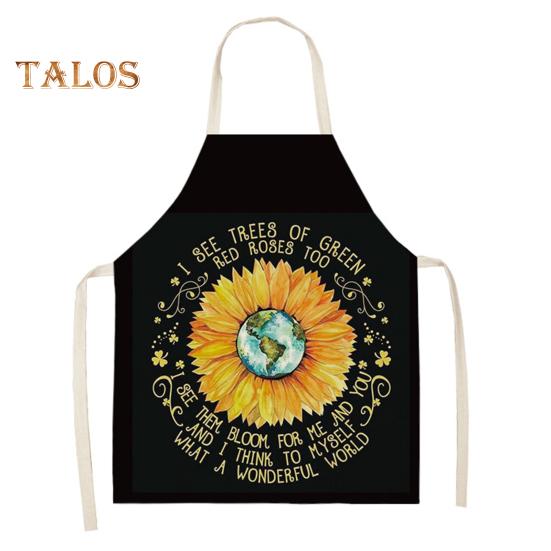 Gartenschürze, bequem, kein Schrumpfen, weich, modisch, modische Damen-Küchenschürze zum Backen