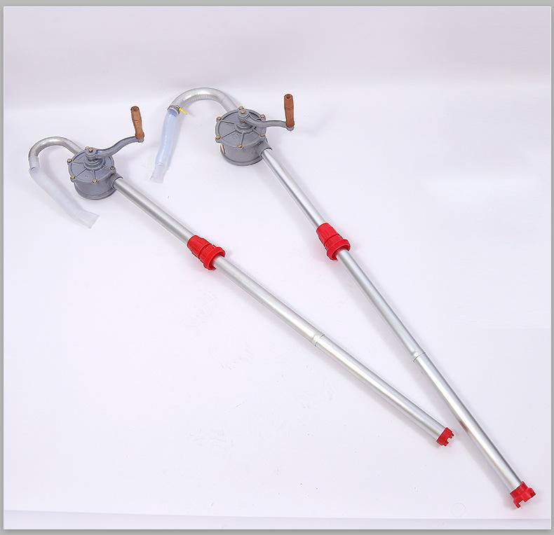 Portable Hand-Crank Aluminum Oil Pump – Quick Self-Priming Diesel Extractor