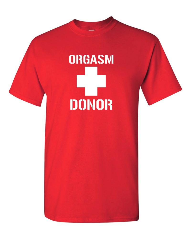 Orgasm Donor T-shirt Funny Humor Tees American Pie T-shirt Unisex T-Shirt XXXL