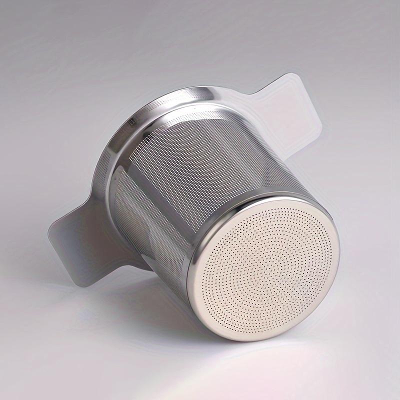 Stainless Steel Tea Infuser Mesh Strainer With Large Capacity & Perfect Size Double Handles For Hanging On Teapots, Mugs