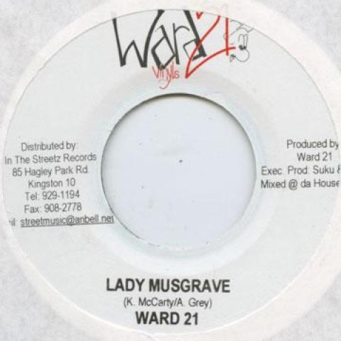 

7-дюймовая пластинка WARD 21 - Lady Musgrave Ward 21 2005 Ямайка Регги, Ска и Даб