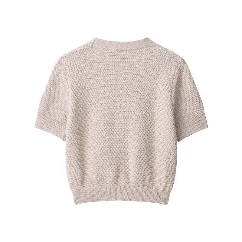 Jnleaog Spring New Arrival Women's Clothing Fashion Style Fashion XINGX Button Structure Knitting Outwear 6771066