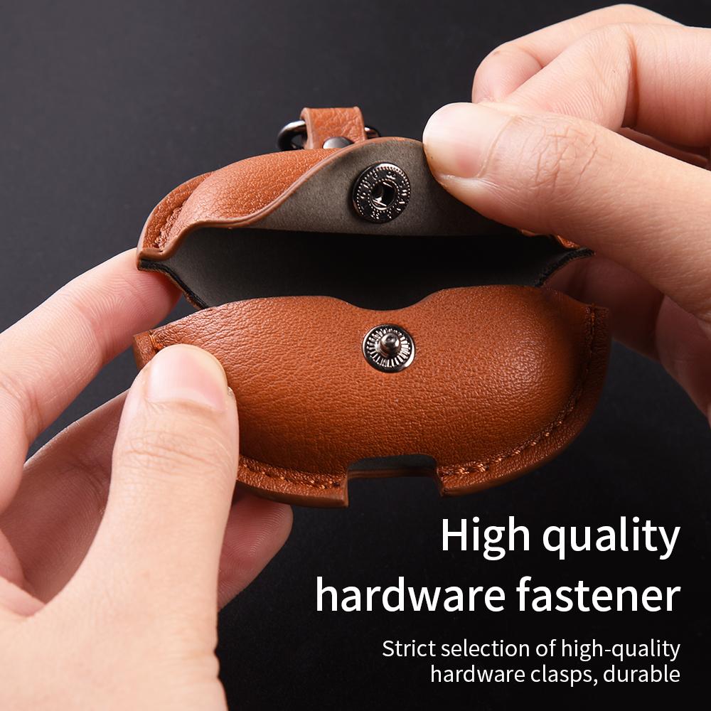 For Redmi Buds 6 Pro Case Leather Business Earphone Case Headset Shell Headphone Cover for Redmi Buds 6 Active Lite Case