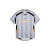Puma Retro Color Block Letter Print Casual Breathable Training Short Sleeve Football Shirt Unisex Tops Gray 627933-42