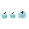 Decor 12pcs Artificial Fake Velvet Pumpkins Decoration For Fall Home Thanksgiving Decorative