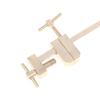 Woodworking Brass Japanese Wood Clamp F Clamp Adjustable Jaw DIY With Knurled Tightening Screws Carpentry Miniature Quick Clip