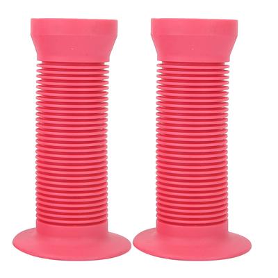 Children"s Kids Bike Scooter Handle Bar Anti Slip Grips Bicycle Handlebar Grips(pink)