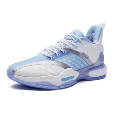 361 AG 2 Basketball Shoes Men's Low Top White/Blue/Purple 572221105-4
