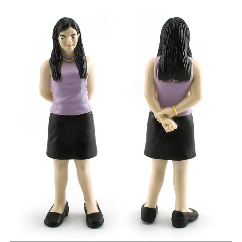 Model Simulation Character Dad Mom Grandpa Grandma Boy Girl Baby Doll Decoration